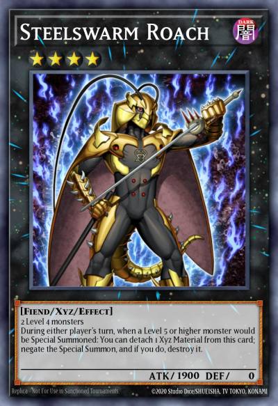 Steelswarm Roach Super Rare CT09-EN021 Collectible Tins 2012 Wave 2.5 Yugioh card