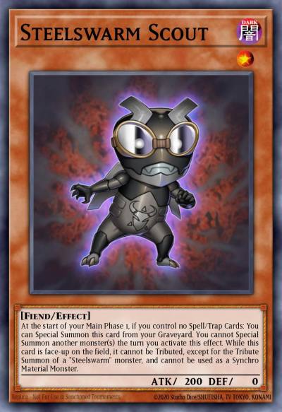 Steelswarm Scout Duel Terminal Rare Parallel Rare DT05-EN077 Duel Terminal 5b Yugioh card