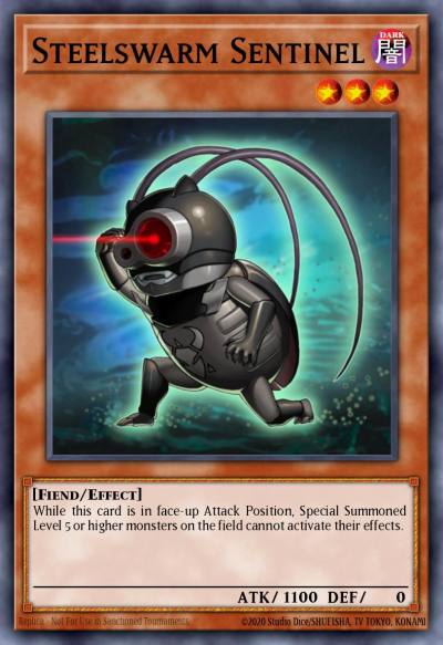 Steelswarm Sentinel Duel Terminal Normal Parallel Rare DT06-EN029 Duel Terminal 6a Yugioh card