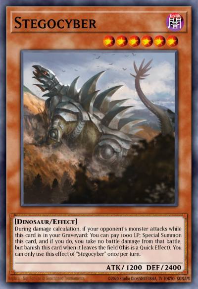 Stegocyber Common BP03-EN114 Battle Pack 3 Monster League Yugioh card