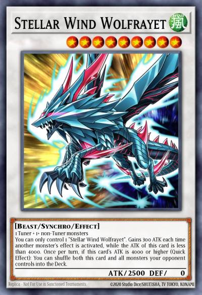 Stellar Wind Wolfrayet Common MP22-EN146 2022 Tin of the Pharaohs Gods Yugioh card