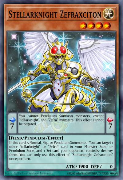 Stellarknight Zefraxciton Rare CROS-EN021 Crossed Souls Yugioh card