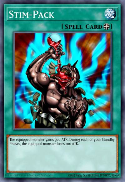 Stim-Pack Short Print MRD-141 Metal Raiders Yugioh card