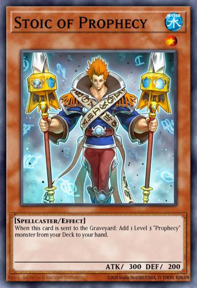 Stoic of Prophecy Common ABYR-EN021 Abyss Rising Yugioh card