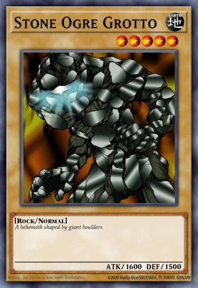Stone Ogre Grotto Common MRL-058 Magic Ruler Yugioh card