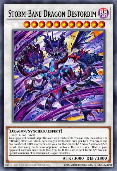Storm-Bane Dragon Destorbim Common BPRO-EN089 Burst Protocol Yugioh card