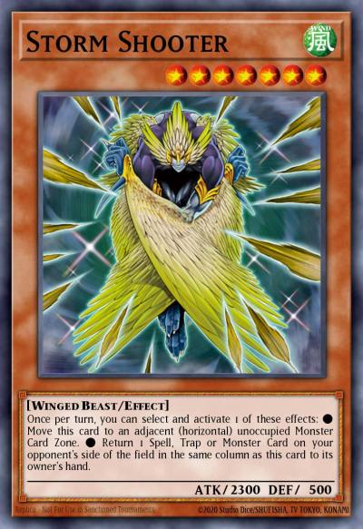 Storm Shooter Super Rare CDIP-EN032 Cyberdark Impact Yugioh card