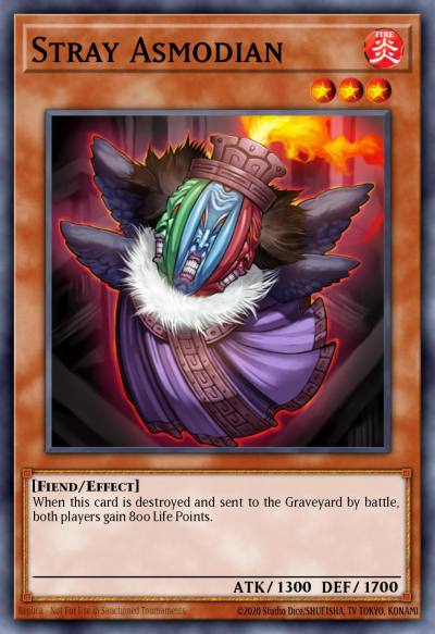 Stray Asmodian Common CDIP-EN012 Cyberdark Impact Yugioh card