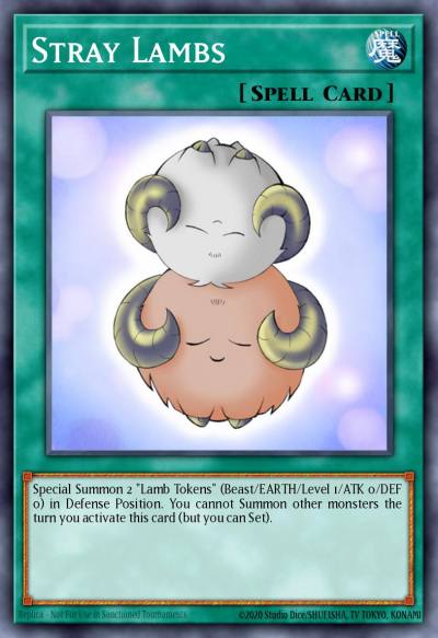 Stray Lambs Common CP02-EN020 Champion Pack Game Two Yugioh card