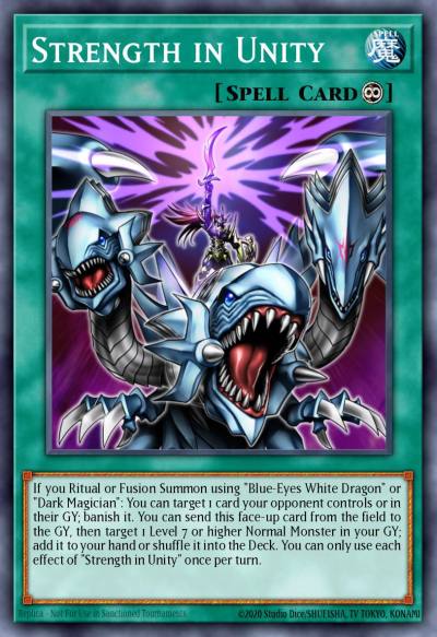 Strength in Unity Ultra Rare MP20-EN247 2020 Tin of Lost Memories Yugioh card