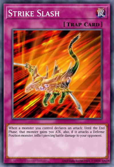 Strike Slash Common BP02-EN189 Battle Pack 2 War of the Giants Yugioh card