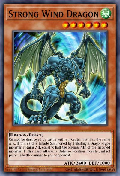 Strong Wind Dragon Rare LC5D-EN060 Legendary Collection 5Ds Mega Pack Yugioh card