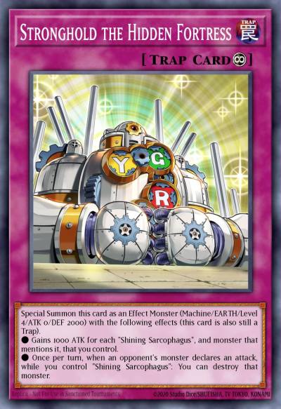 Stronghold the Hidden Fortress Ultra Rare MP25-EN201 2025 Mega-Pack Tin Yugioh card