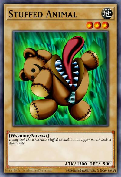Stuffed Animal Common MP1-007 McDonalds Promotional Cards Yugioh card