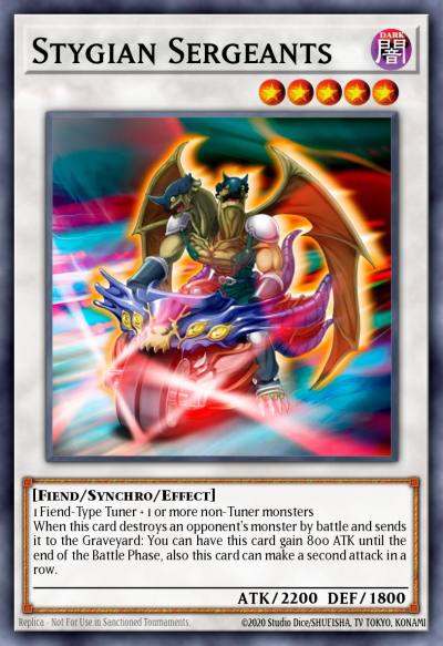 Stygian Sergeants Ultra Rare STAS-EN041 2-Player Starter Set Yugioh card