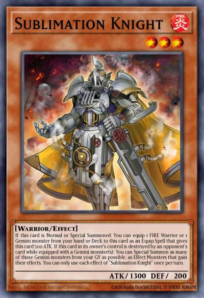 Sublimation Knight Super Rare TOCH-EN013 Toon Chaos Yugioh card
