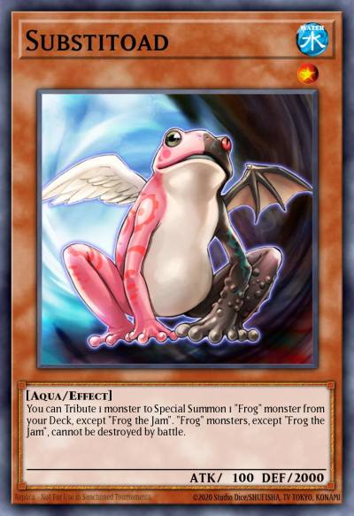 Substitoad Ultra Rare BLGG-EN054 Battles of Legend: Glorious Gallery Yugioh card