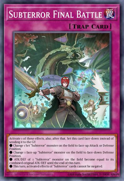 Subterror Final Battle Super Rare FIGA-EN050 Fists of the Gadgets Yugioh card
