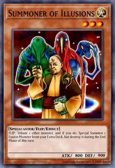 Summoner of Illusions Super Rare FUEN-EN038 Fusion Enforcers Yugioh card