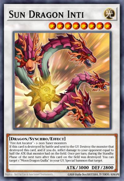 Sun Dragon Inti Ultimate Rare ABPF-EN042 Absolute Powerforce Yugioh card