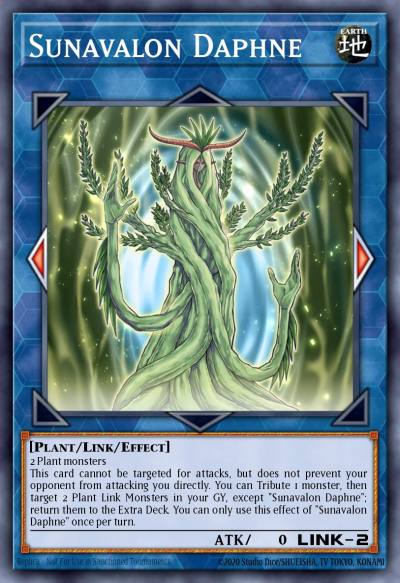 Sunavalon Daphne Super Rare MP22-EN114 2022 Tin of the Pharaohs Gods Yugioh card