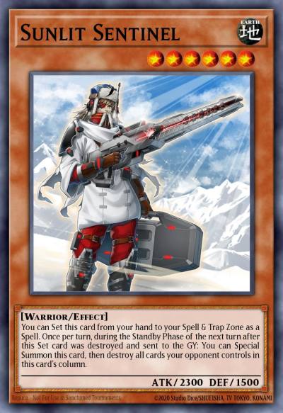 Sunlit Sentinel Rare MP23-EN074 25th Anniversary Tin Dueling Heroes Mega Pack Yugioh card