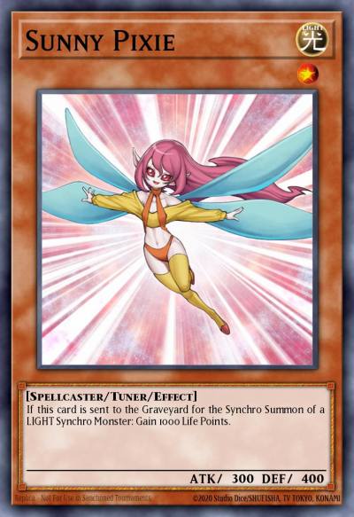 Sunny Pixie Common ANPR-EN002 Ancient Prophecy Yugioh card