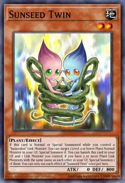 Sunseed Twin Ultra Rare GFTP-EN017 Ghosts From the Past Yugioh card