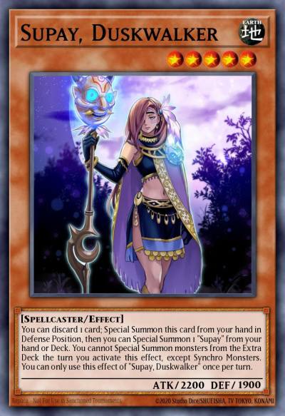 Supay Duskwalker Ultra Rare LED5-EN025 Legendary Duelists Immortal Destiny Yugioh card