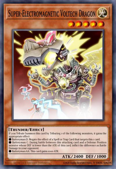 Super-Electromagnetic Voltech Dragon Rare CP06-EN008 Champion Pack Game Six Yugioh card
