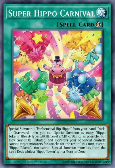 Super Hippo Carnival Common MP17-EN097 2017 Mega-Tin Mega Pack Yugioh card