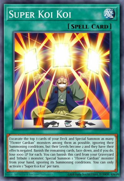 Super Koi Koi Rare INOV-EN056 Invasion Vengeance Yugioh card