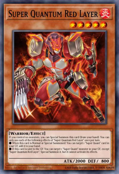 Super Quantum Red Layer Common OP10-EN016 OTS Tournament Pack 10 Yugioh card