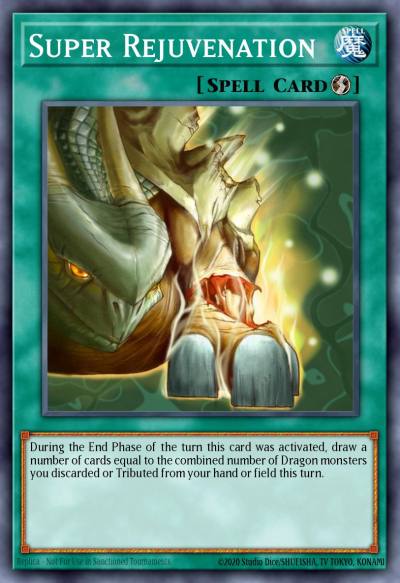 Super Rejuvenation Common DB2-EN162 Dark Beginning 2 Yugioh card