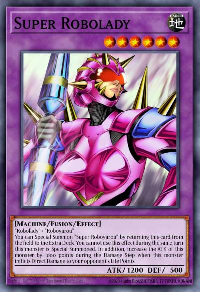 Super Robolady Common LOD-073 Legacy of Darkness Yugioh card