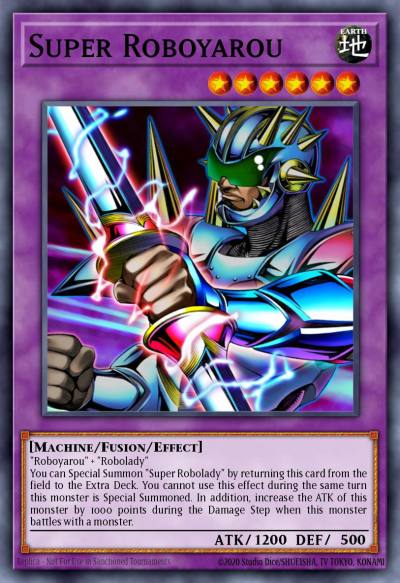 Super Roboyarou Common LOD-074 Legacy of Darkness Yugioh card