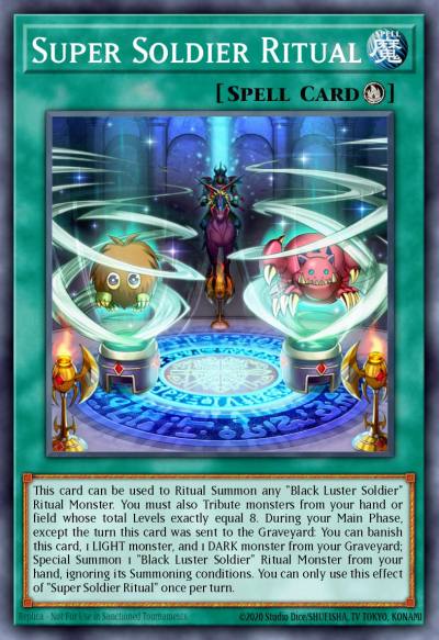 Super Soldier Ritual Rare MP16-EN146 2016 Mega-Tin Mega Pack Yugioh card