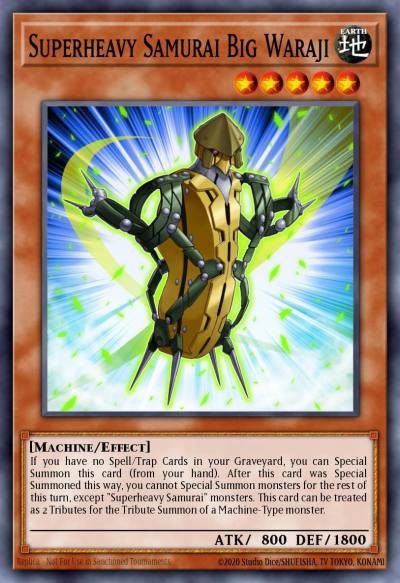 Superheavy Samurai Big Waraji Common MP16-EN006 2016 Mega-Tin Mega Pack Yugioh card