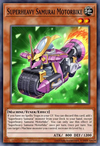 Superheavy Samurai Motorbike Ultra Rare MP24-EN186 25th Anniversary Tin Dueling Mirrors Yugioh card