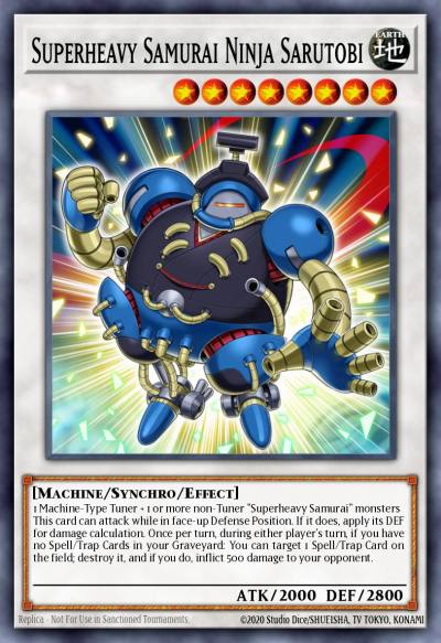 Superheavy Samurai Ninja Sarutobi Rare MP17-EN149 2017 Mega-Tin Mega Pack Yugioh card