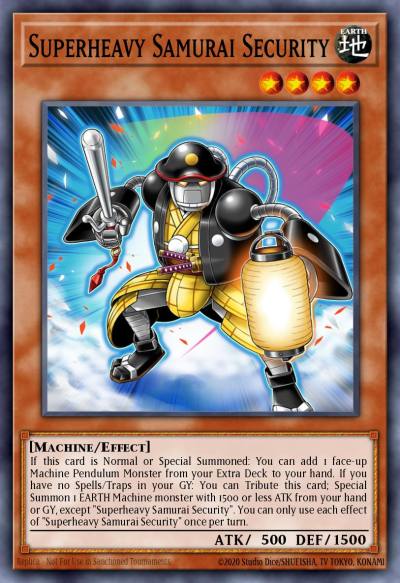 Superheavy Samurai Security Ultra Rare MP24-EN231 25th Anniversary Tin Dueling Mirrors Yugioh card