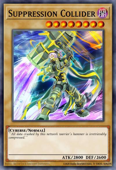 Suppression Collider Common CHIM-EN001 Chaos Impact Yugioh card