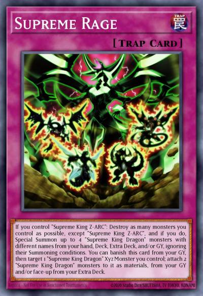 Supreme Rage Common COTD-EN070 Code of the Duelist Yugioh card