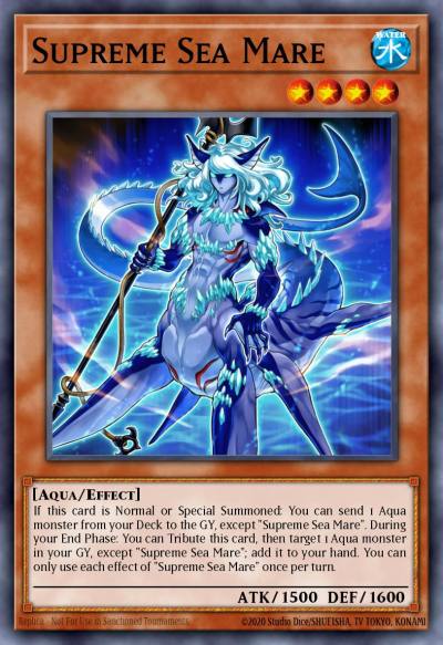 Supreme Sea Mare Common MP23-EN076 25th Anniversary Tin Dueling Heroes Mega Pack Yugioh card