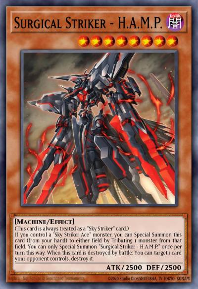Surgical Striker - HAMP Ultra Rare MAMA-EN001 Magnificent Mavens Yugioh card