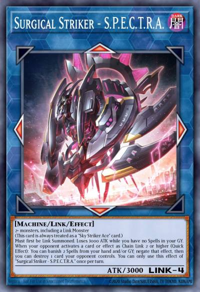Surgical Striker - SPECTRA Yugioh card