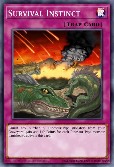 Survival Instinct Common LCJW-EN167 Legendary Collection 4 Joeys World Mega Pack Yugioh card
