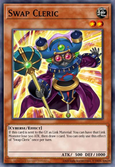 Swap Cleric Super Rare FIGA-EN036 Fists of the Gadgets Yugioh card