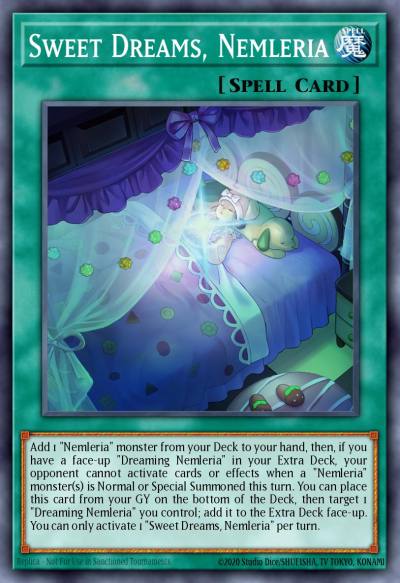 Sweet Dreams Nemleria Ultra Rare MP24-EN197 25th Anniversary Tin Dueling Mirrors Yugioh card