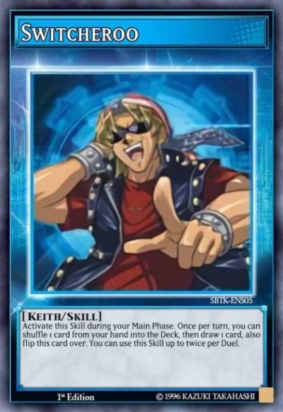 Switcheroo Ultra Rare SBTK-ENS05 Speed Duel Trials of the Kingdom Yugioh card